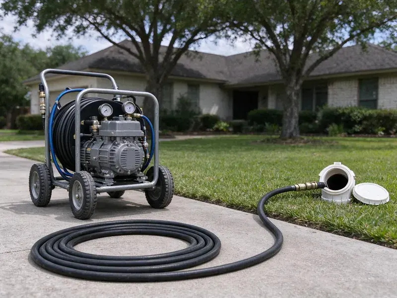 High-Pressure Hydro Jetting in Lenexa, KS That Cleans the Whole Pipe