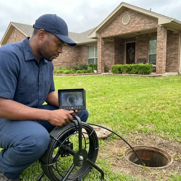Professional drains camera inspection, Lenexa, KS