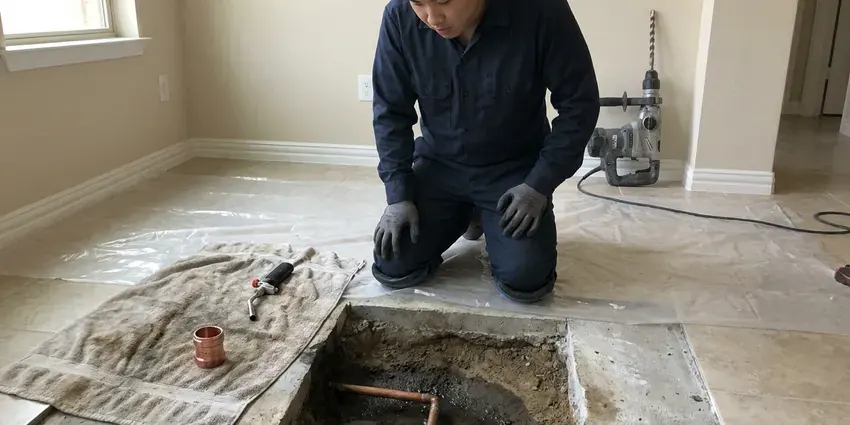 Local tankless water heater repair by KRV Plumbing, Olathe