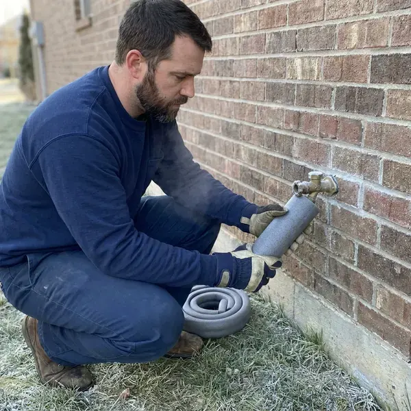 Local plumbers for frozen pipes by KRV Plumbing, Wichita, KS