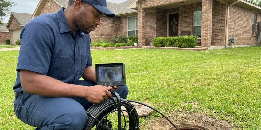 Professional clogged sewer line, Wichita