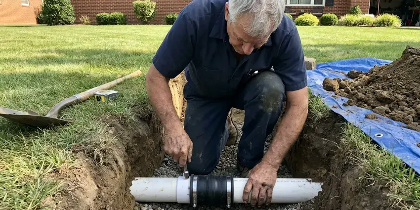 Sewer Line Replacement in Wichita