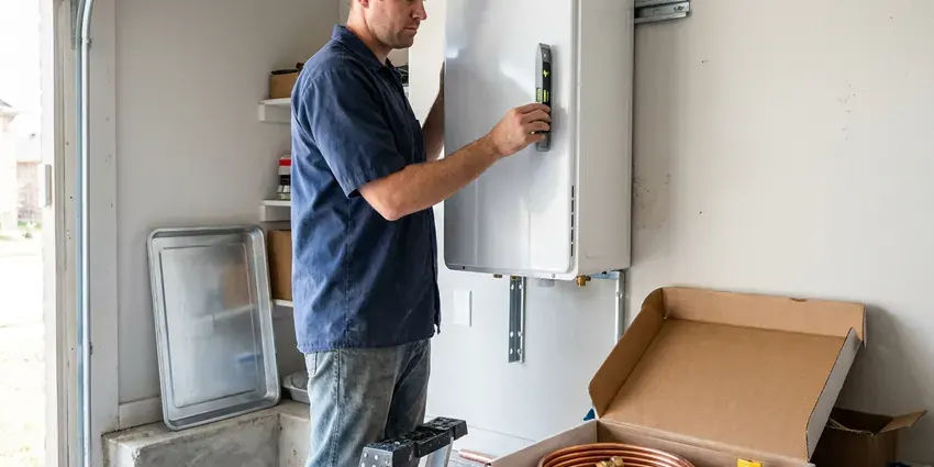 Tankless Water Heater Replacement in Wichita