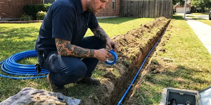 Water Line Replacement in Wichita