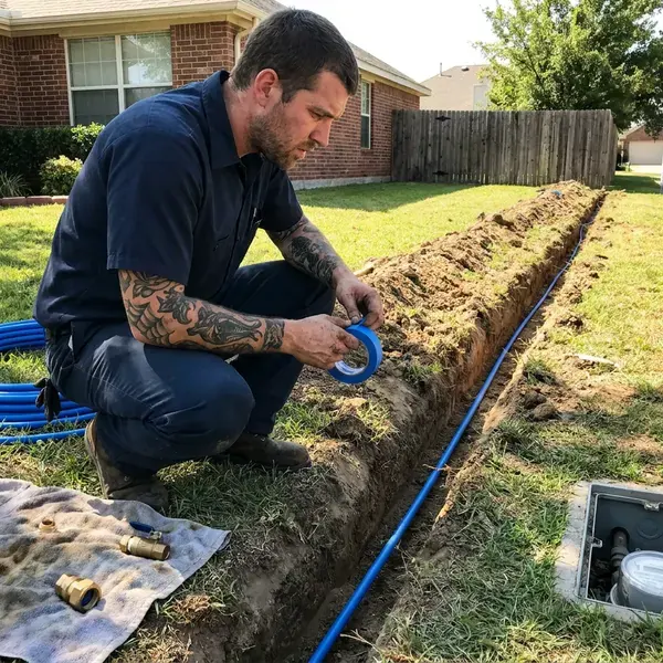 Water Line Replacement service for Wichita, KS homeowners